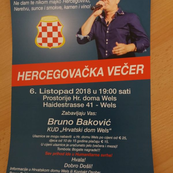 Hercegovačka večer u Welsu